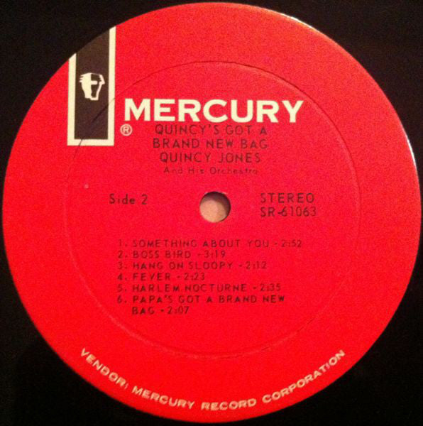 Quincy Jones And His Orchestra - Quincy's Got A Brand New Bag - LP