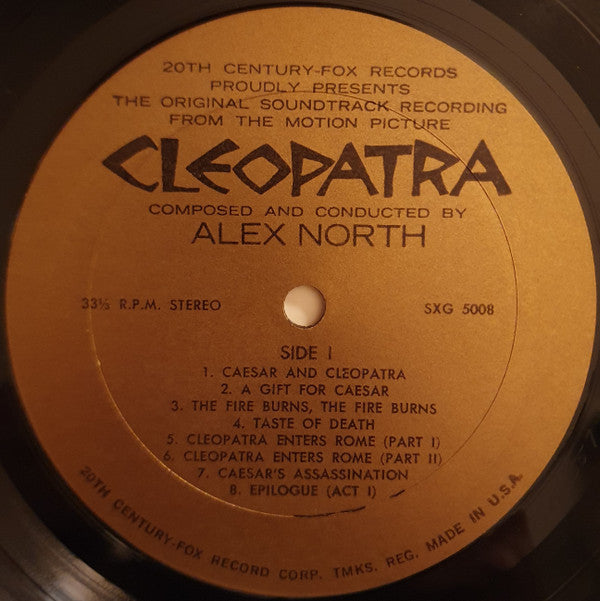 Alex North - Cleopatra (Original Soundtrack Album) - LP