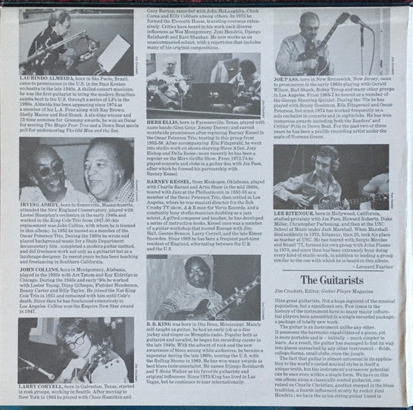 Various - Guitar Player  An Album Of Contemporary Styles By Modern Masters - LP