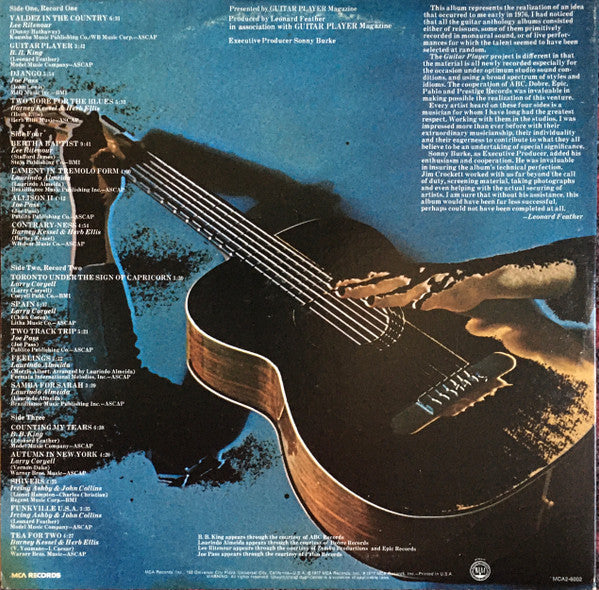 Various - Guitar Player  An Album Of Contemporary Styles By Modern Masters - LP