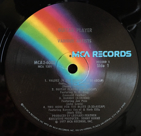Various - Guitar Player  An Album Of Contemporary Styles By Modern Masters - LP