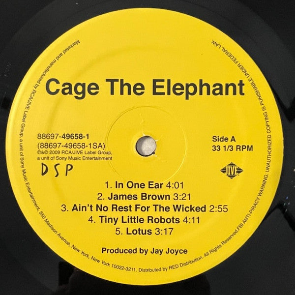 Cage The Elephant - Cage The Elephant - LP