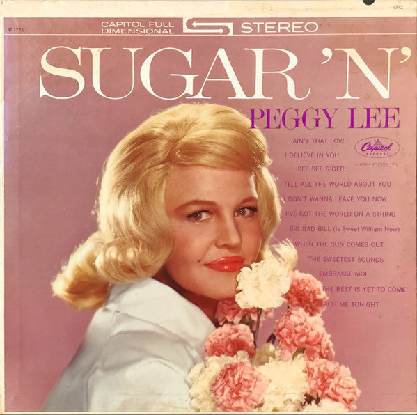 Peggy Lee - Sugar 'N' Spice - LP