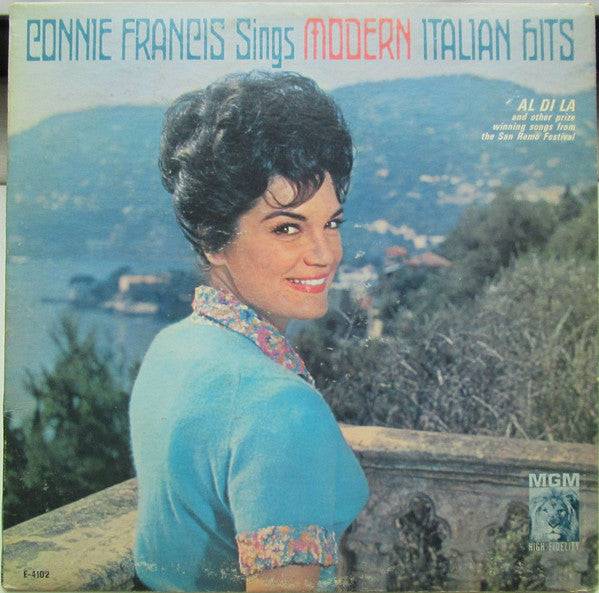 Connie Francis - Connie Francis Sings Modern Italian Hits - LP