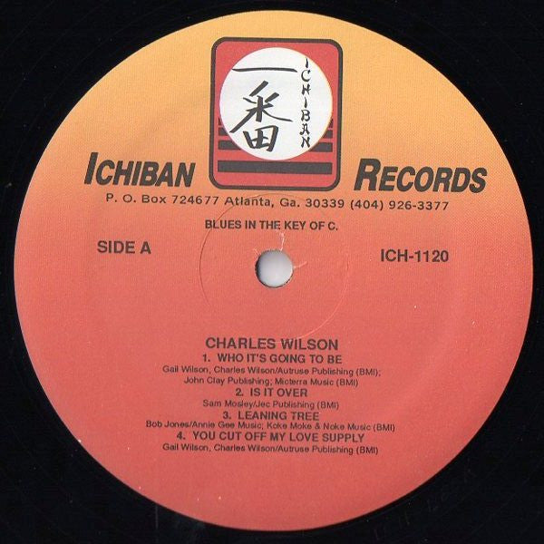 Charles Wilson - Blues In The Key Of C. - LP