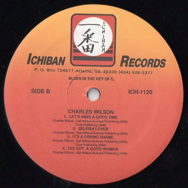 Charles Wilson - Blues In The Key Of C. - LP