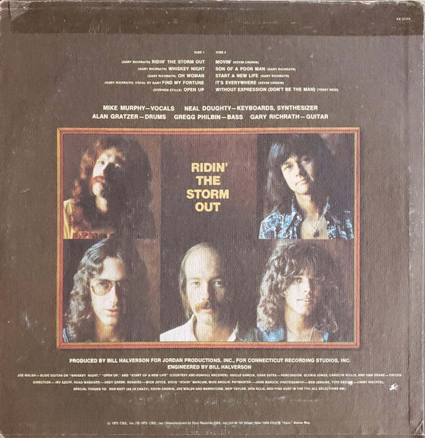 R.E.O. Speedwagon* - Ridin' The Storm Out - LP