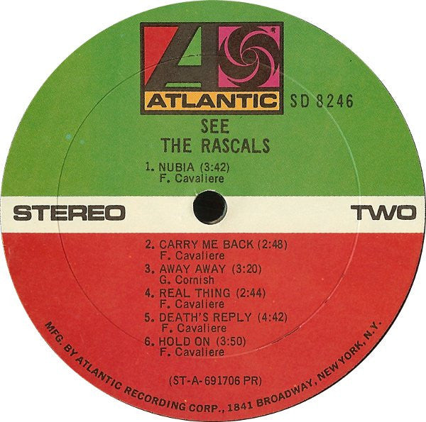 The Rascals - See - LP