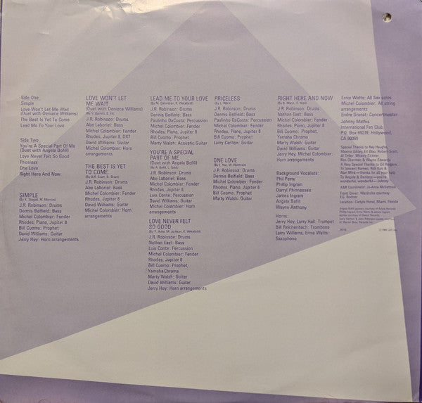 Johnny Mathis - A Special Part Of Me - LP