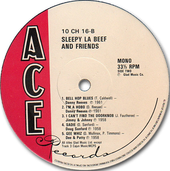 Various - Sleepy La Beef And Friends - LP