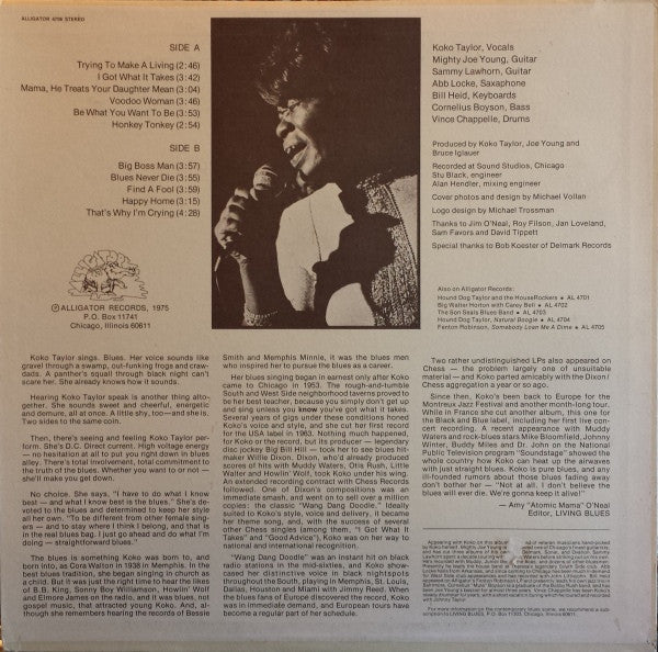 Koko Taylor - I Got What It Takes - LP