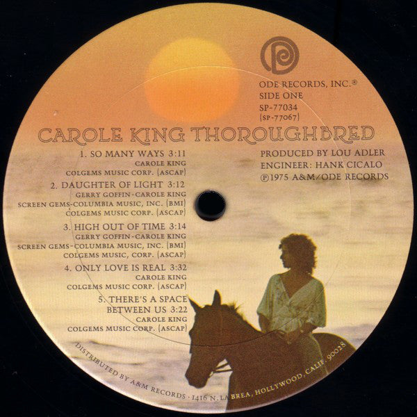 Carole King - Thoroughbred - LP