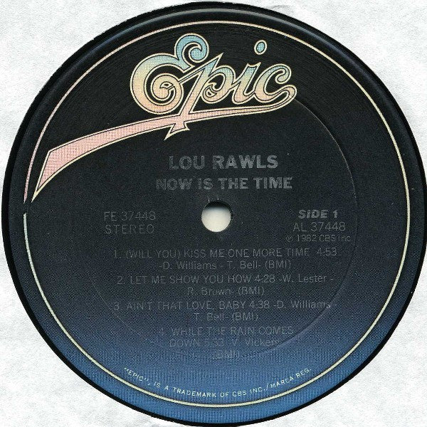 Lou Rawls - Now Is The Time - LP