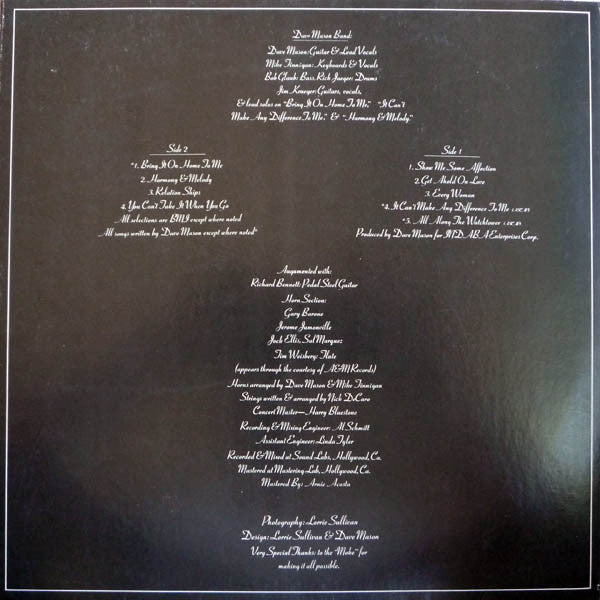 Dave Mason - Dave Mason - LP