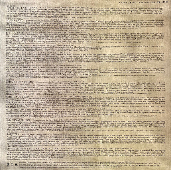 Carole King - Tapestry - LP