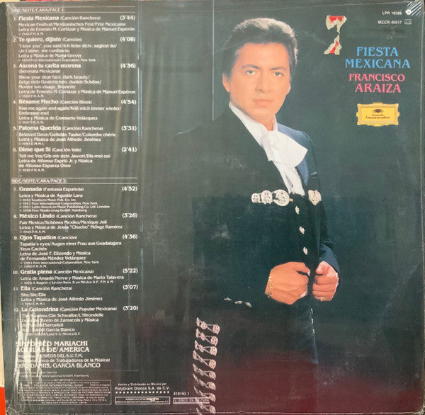 Francisco Araiza - Fiesta Mexicana - LP