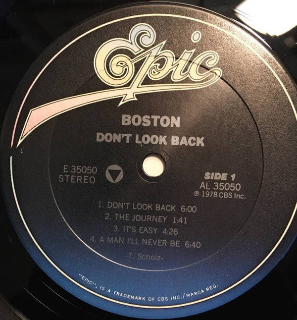 Boston - Don't Look Back - LP