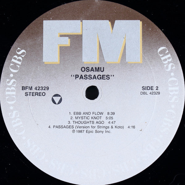 Osamu* - Passages - LP