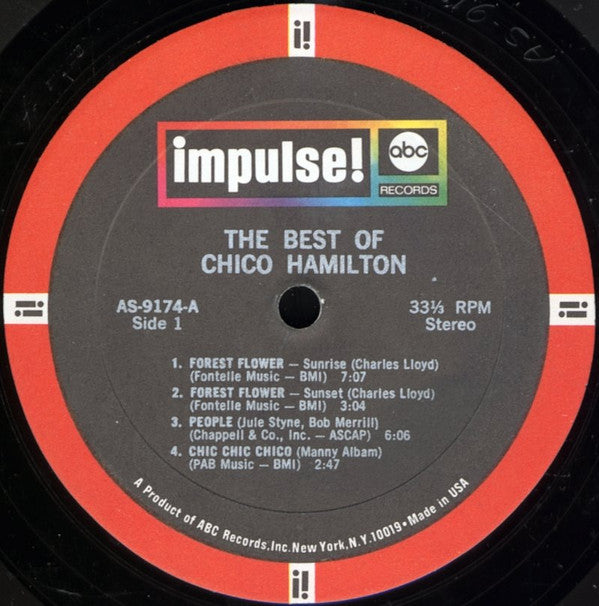 Chico Hamilton - The Best Of Chico Hamilton - LP