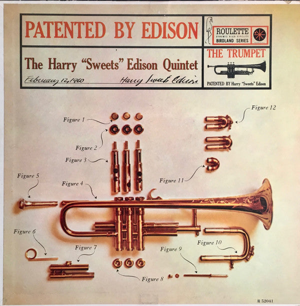 The Harry "Sweets" Edison Quintet - Patented By Edison - LP