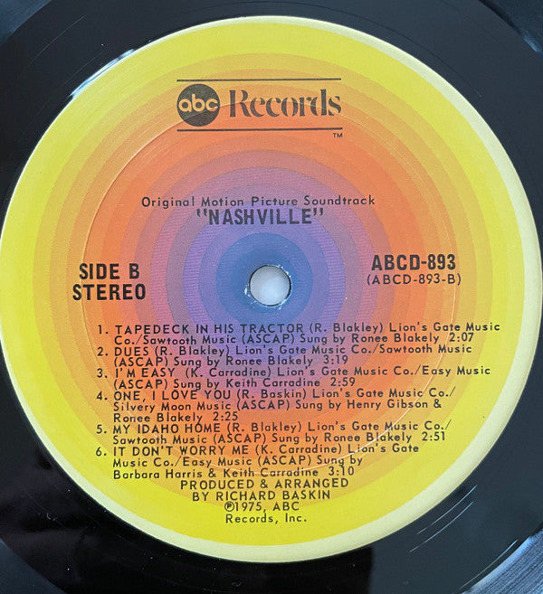 Various - Nashville - Original Motion Picture Soundtrack - LP