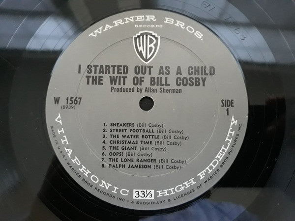 Bill Cosby - I Started Out As A Child - LP