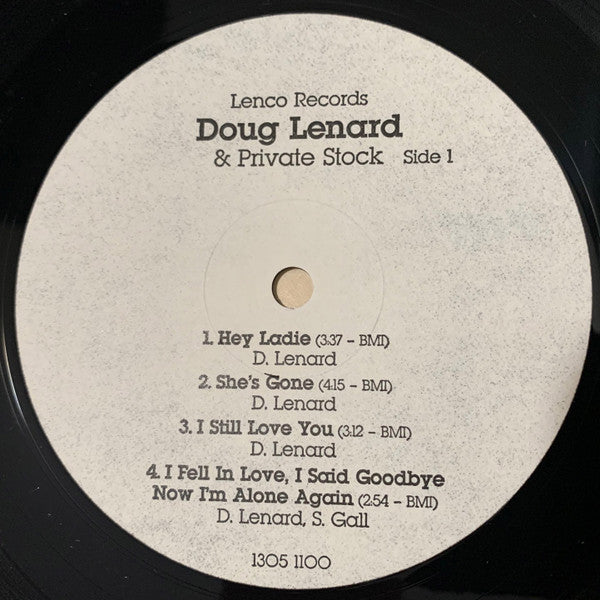 Doug Lenard & Private Stock - Hey Ladie! - LP