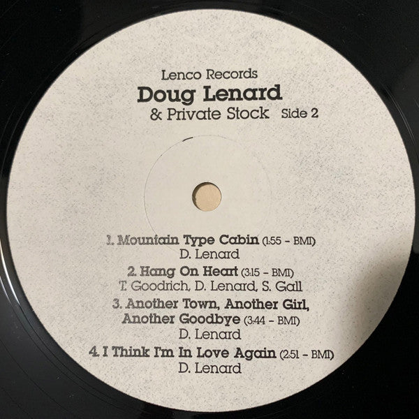 Doug Lenard & Private Stock - Hey Ladie! - LP
