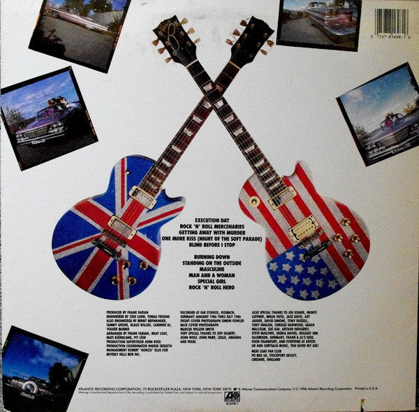 Meat Loaf - Blind Before I Stop - LP