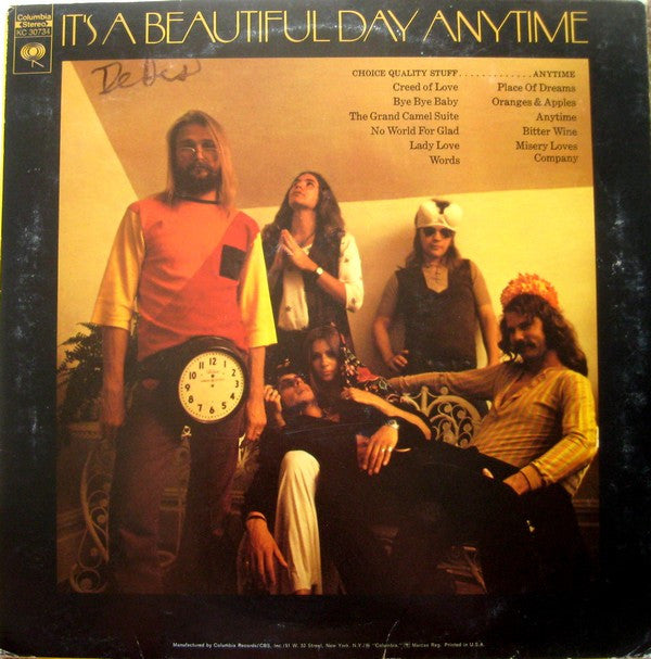 It's A Beautiful Day - Choice Quality Stuff / Anytime - LP