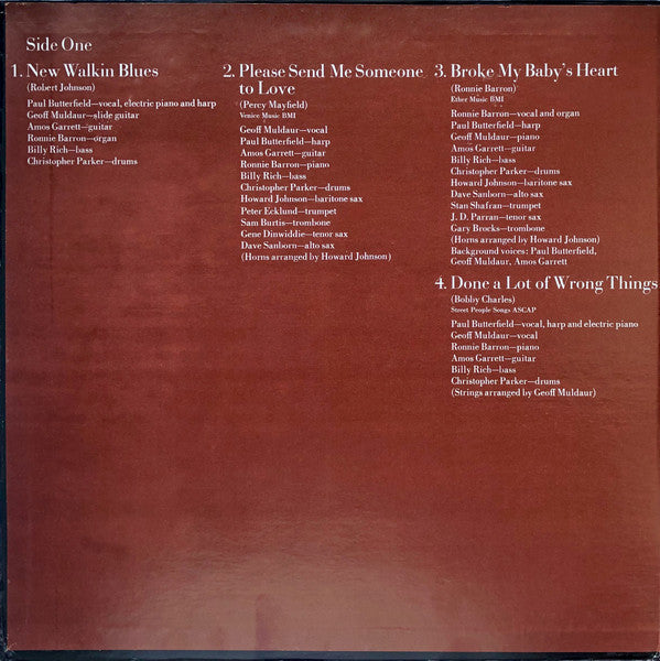 Paul Butterfield - Better Days - LP