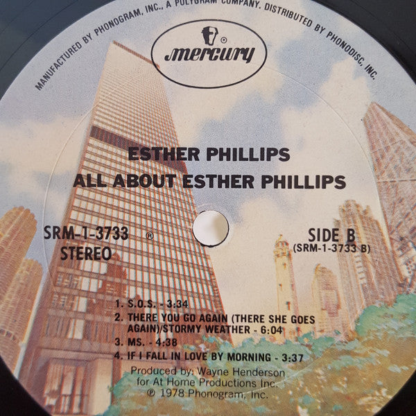 Esther Phillips - All About - LP