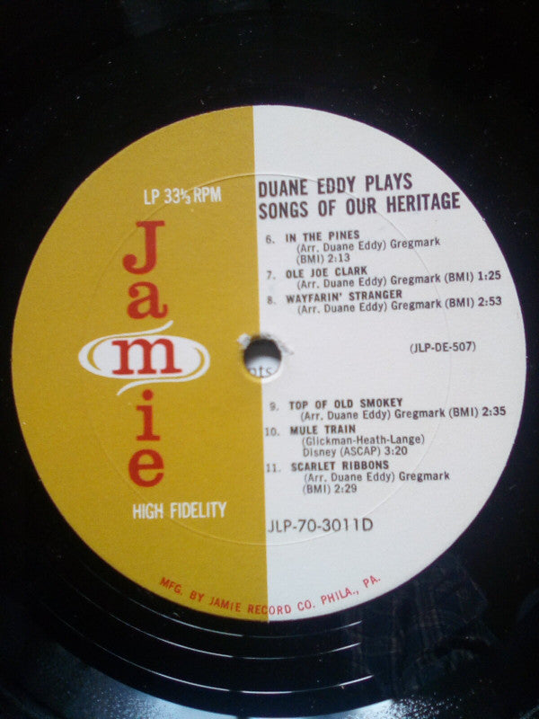 Duane Eddy - Songs Of Our Heritage - LP