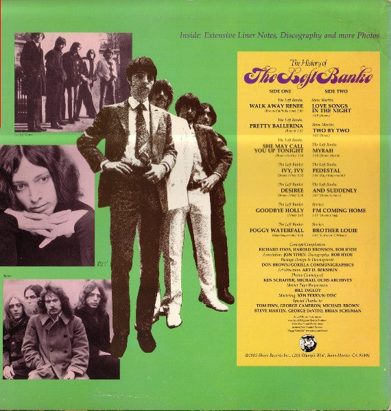 The Left Banke - The History Of The Left Banke - LP
