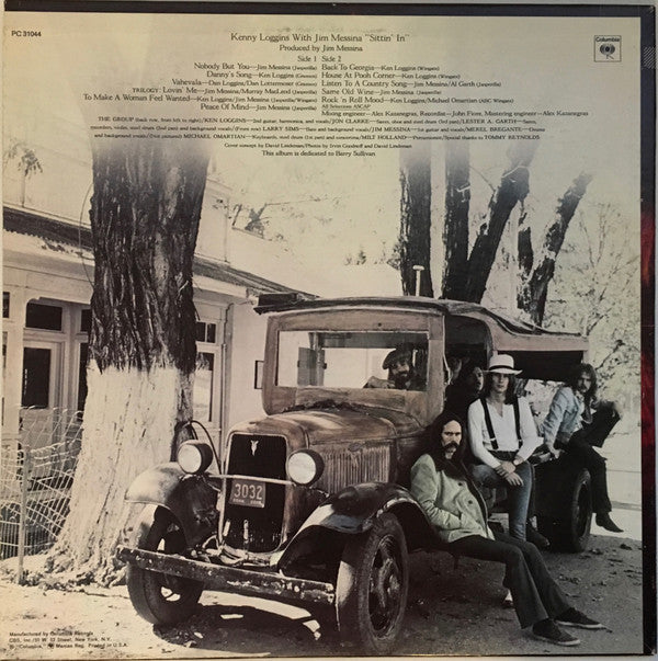Kenny Loggins With Jim Messina* - Sittin' In - LP