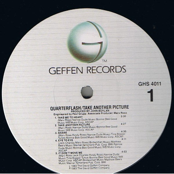 Quarterflash - Take Another Picture - LP