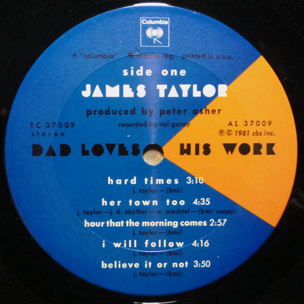 James Taylor (2) - Dad Loves His Work - LP