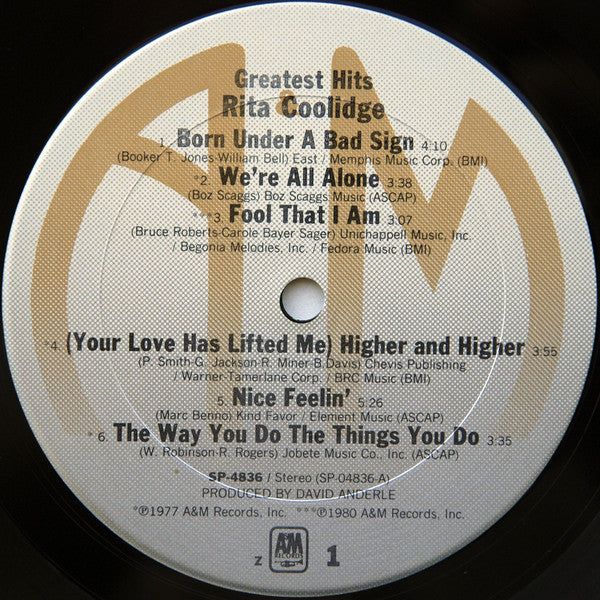 Rita Coolidge - Greatest Hits - LP