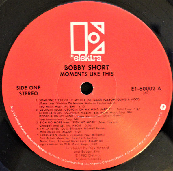 Bobby Short - Moments Like This - LP