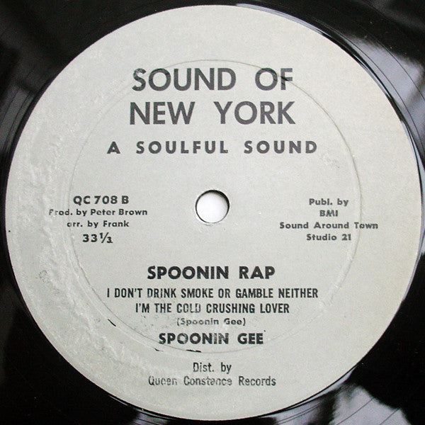 Spoonin Gee* - Spoonin Rap - LP
