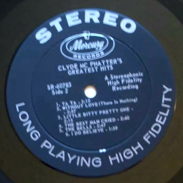 Clyde McPhatter - Clyde McPhatter's Greatest Hits - LP