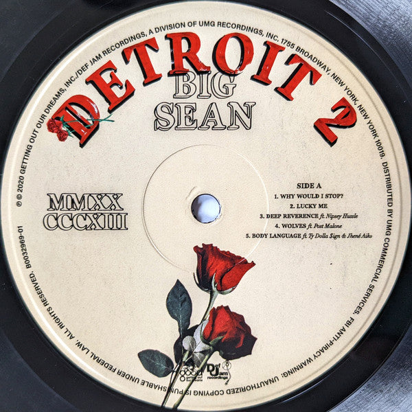 Big Sean - Detroit 2 - LP