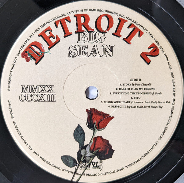 Big Sean - Detroit 2 - LP