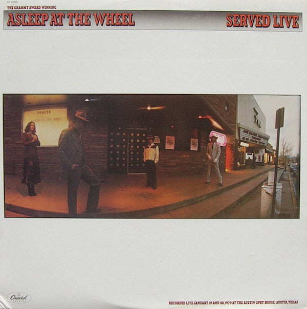 Asleep At The Wheel - Served Live - LP