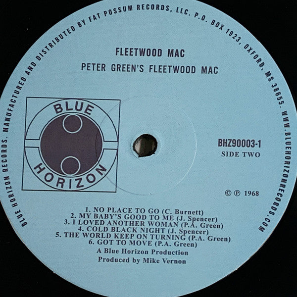 Fleetwood Mac - Peter Green's Fleetwood Mac - LP
