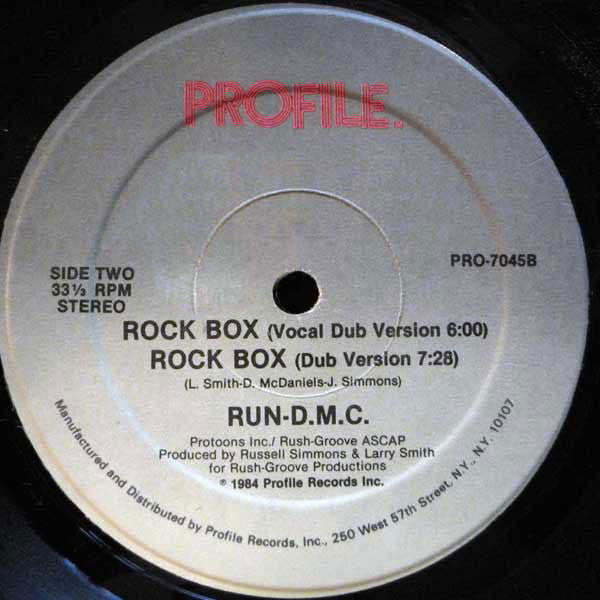 Run-D.M.C.* - Rock Box - LP