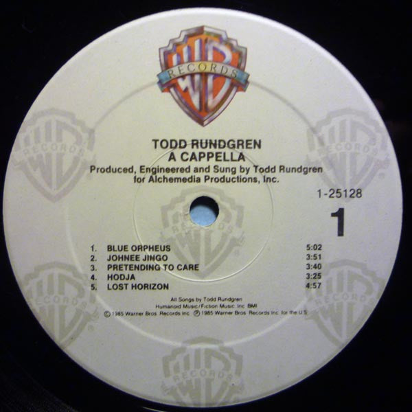 Todd Rundgren - A Cappella - LP