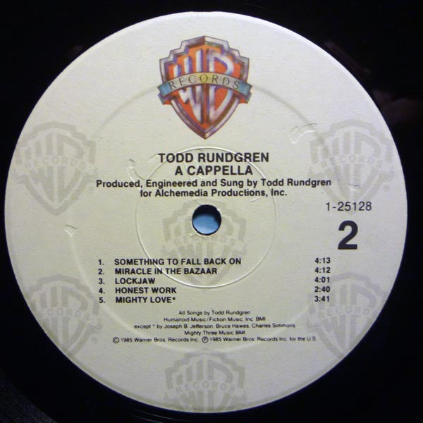 Todd Rundgren - A Cappella - LP