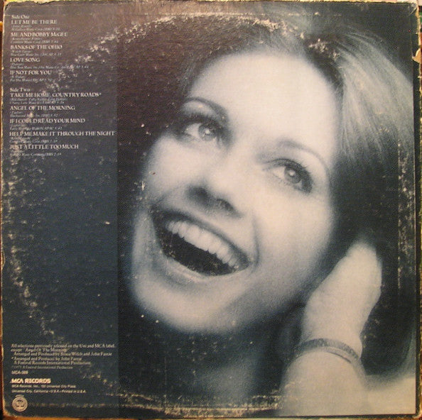 Olivia Newton-John - Let Me Be There - LP