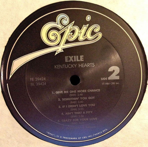 Exile (7) - Kentucky Hearts - LP